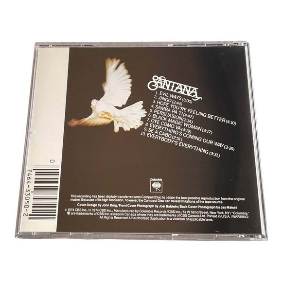 CD Santana - Santana's Greatest Hits - Picture 2 of 2